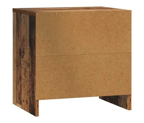 Nakts Skapītis Vecs Koks 45 X 34 X 44,5 Cm Inženierijas Koks Vidaxl