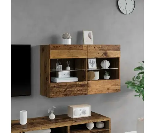 Tv Seina Kapp Vana Puit 98,5 X 30 X 60,5 Cm Tehispuit