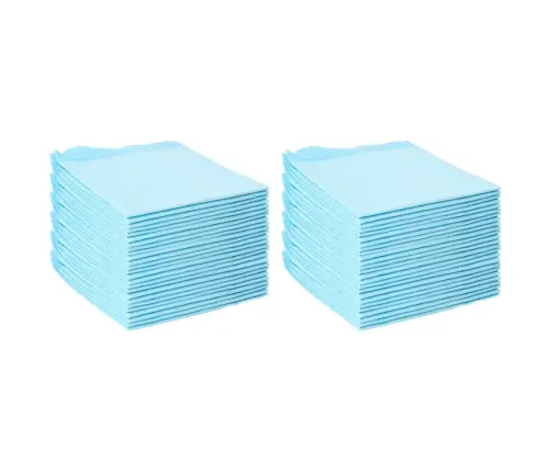 Dzīvnieku Apmācības Paklājs 50 Pcs Zila Un Balta 45 X 33 Cm Vidaxl