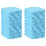 Dzīvnieku Apmācības Paklājs 50 Pcs Zila Un Balta 60 X 45 Cm Vidaxl