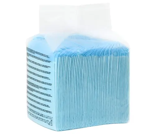 Dzīvnieku Apmācības Paklājs 50 Pcs Zila Un Balta 60 X 45 Cm Vidaxl