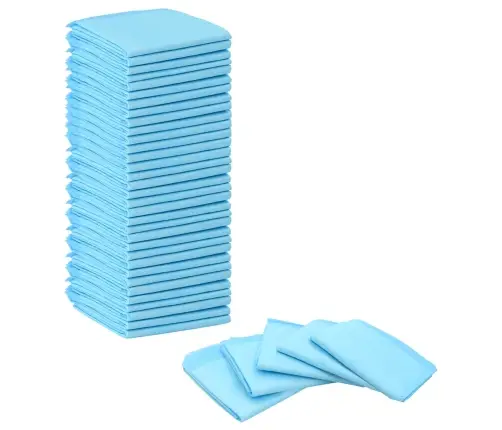 Dzīvnieku Apmācības Paklājs 50 Pcs Zila Un Balta 60 X 45 Cm Vidaxl