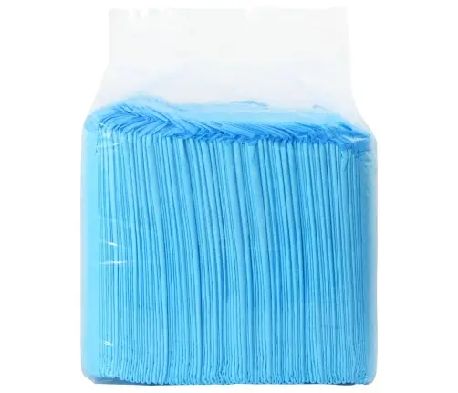 Dzīvnieku Apmācības Paklājs 50 Pcs Zila Un Balta 60 X 60 Cm Vidaxl