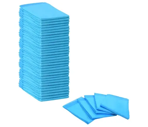 Dzīvnieku Apmācības Paklājs 100 Pcs Zila Un Balta 120 X 80 Cm Vidaxl