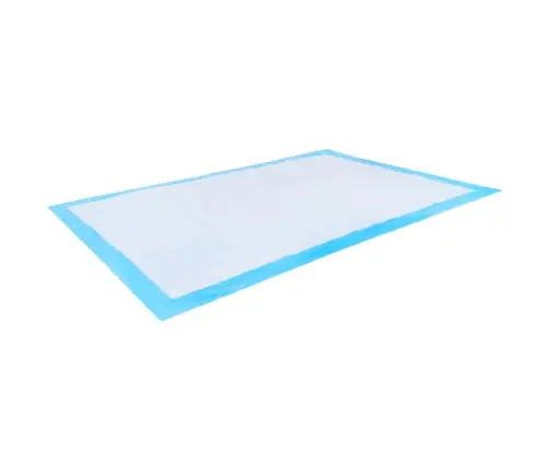 Dzīvnieku Apmācības Paklājs 200 Pcs Zila Un Balta 120 X 80 Cm Vidaxl