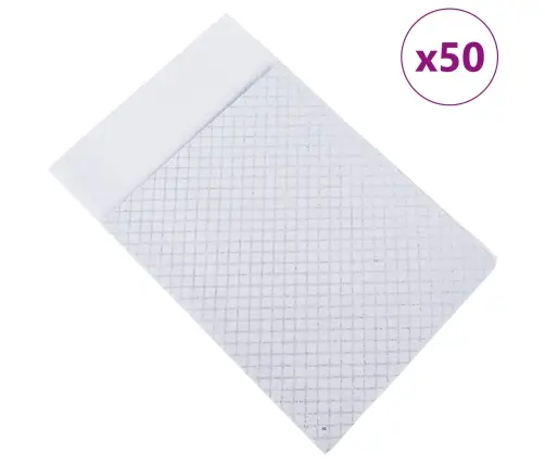 Dzīvnieku Apmācības Paklājs Vienkrāsains 50 Pcs 90 X 60 Cm Vidaxl