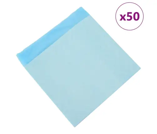 Dzīvnieku Apmācības Paklājs Vienkrāsains 50 Pcs 45 X 33 Cm Vidaxl