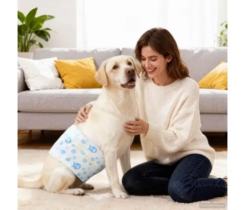 Izmantojams Vīriešu Suņu Autiņš 50 Pcs Balts Xl Vidaxl