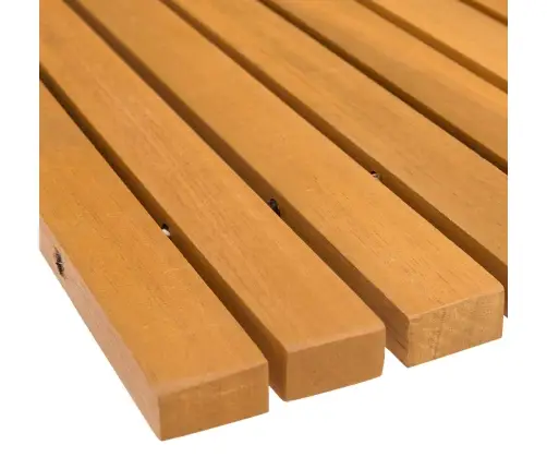 Vannas Paklājs Vienkrāsains Brūna 60 X 40 Cm Koka Vidaxl