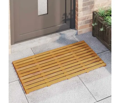 Vannimatt Üksvärviline Pruun 100 X 53 Cm Puit