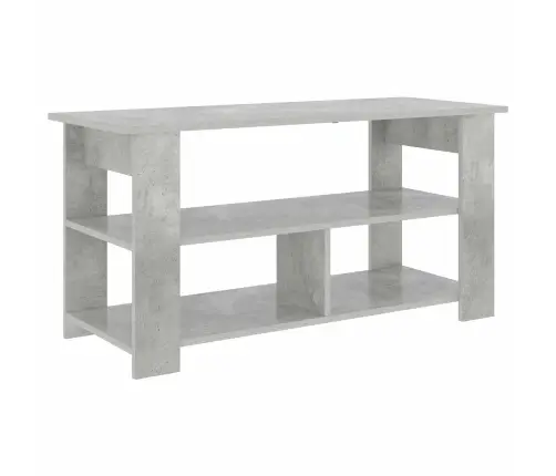 Televizora Statīvs Betona Pelēks 100 X 40 X 50 Cm Vidaxl