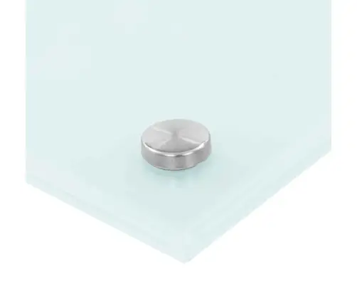 Virtuves Aizsargpanelis 2 Pcs Balts 90 X 60 Cm Rūdīts Stikls Vidaxl