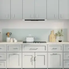 Virtuves Aizsargpanelis 2 Pcs Balts 100 X 40 Cm Rūdīts Stikls Vidaxl