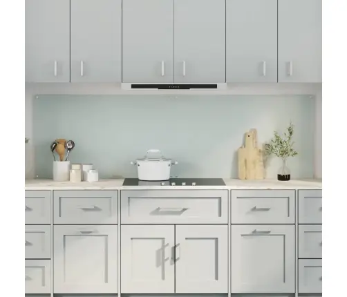 Virtuves Aizsargpanelis 2 Pcs Balts 100 X 60 Cm Rūdīts Stikls Vidaxl