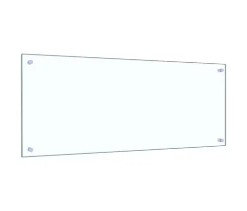 Virtuves Aizsargpanelis 2 Pcs Caurspīdīgs 100 X 40 Cm Vidaxl