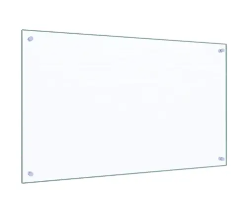 Virtuvės Užpakalinė Plokštė 2 Pcs Skaidrus 100 X 60 Cm