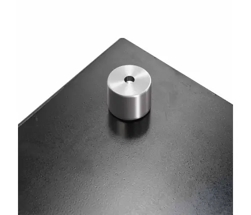 Kögi Splashback 2 Pcs Must 90 X 40 Cm Karastatud Klaas