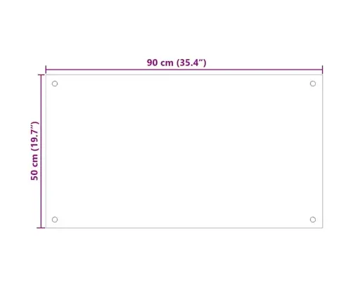 Virtuvės Užpakalinė Plokštė 2 Pcs Juoda 90 X 50 Cm