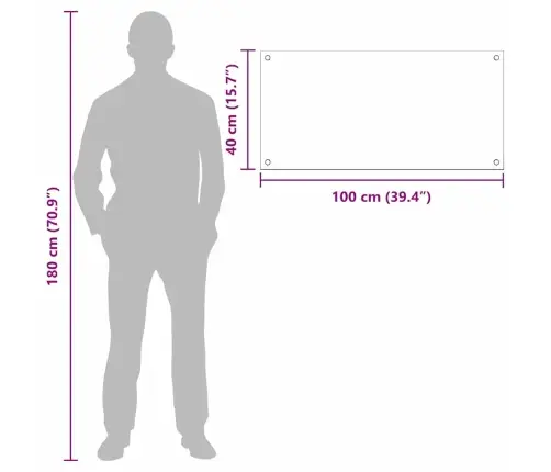 Virtuves Aizsargpanelis 2 Pcs Tumši Pelēks 100 X 40 Cm Vidaxl