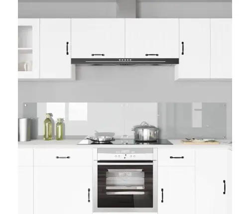 Virtuves Aizsargpanelis 2 Pcs Caurspīdīgs 110 X 40 Cm Vidaxl