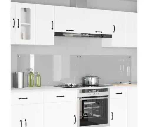 Virtuvės Užpakalinė Plokštė 2 Pcs Skaidrus 110 X 50 Cm