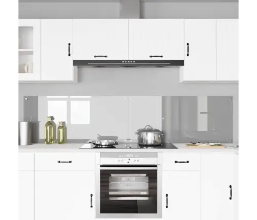 Kögi Splashback 2 Pcs Helehall 110 X 50 Cm Karastatud Klaas