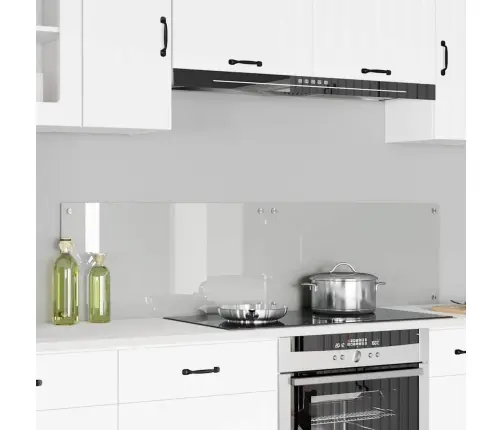 Virtuvės Užpakalinė Plokštė 2 Pcs Skaidrus 80 X 40 Cm