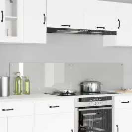 Virtuvės Užpakalinė Plokštė 2 Pcs Skaidrus 90 X 40 Cm