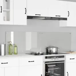Kögi Splashback 2 Pcs Läbipaistev 90 X 50 Cm Karastatud Klaas