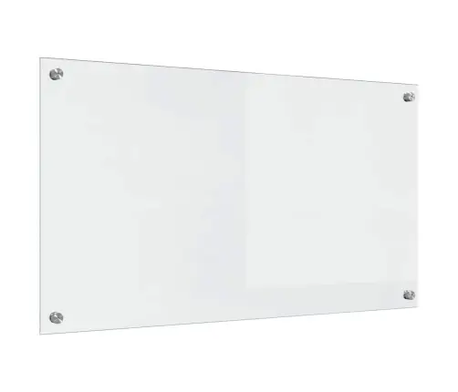 Kögi Splashback 2 Pcs Läbipaistev 90 X 50 Cm Karastatud Klaas