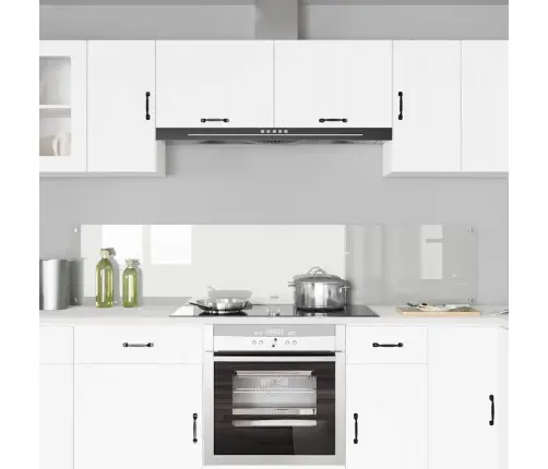 Virtuves Aizsargpanelis Caurspīdīgs 100 X 40 X 0.8 Cm Vidaxl