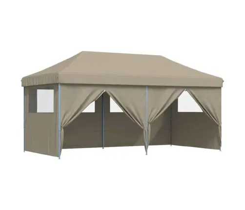 Ballīšu Teltis Pop-Up Pelēkbrūna 580 X 292 X 315 Cm Vidaxl