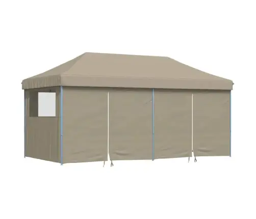 Ballīšu Teltis Pop-Up Pelēkbrūna 580 X 292 X 315 Cm Vidaxl