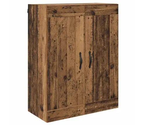 Sienas Skapji 2 Pcs Vecs Koks 69,5 X 34 X 90 Cm Vidaxl