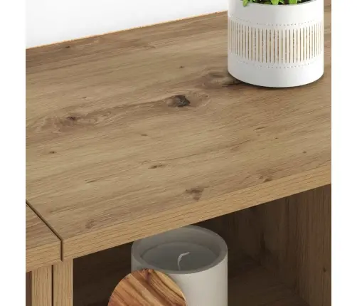 Kappide Külgedel 2 Pcs Käsitööpuu 60 X 35 X 70 Cm Tehispuit