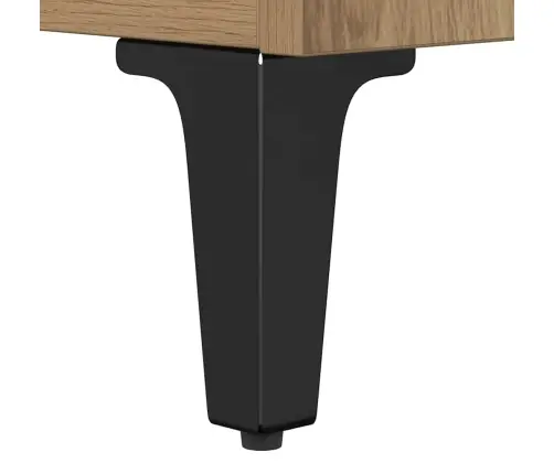 Šoninės Lentynos 2 Pcs Amatininkų Ąžuolas 60 X 35 X 70 Cm