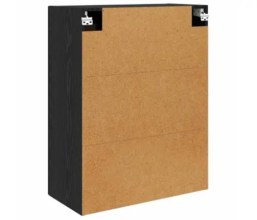 Prikabinama Spinta 2 Pcs Juodas Ąžuolas 69,5 X 34 X 90 Cm