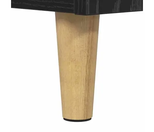 Šoninės Lentynos 3 Pcs Juodas Ąžuolas 60 X 35 X 70 Cm