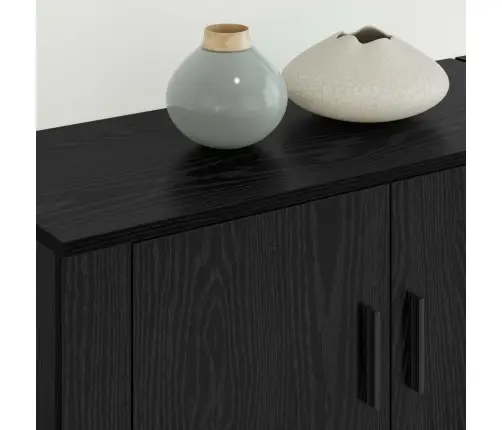 Seinale Paigaldatav Tv Kappi Komplekt 2 Pcs Must Tamm