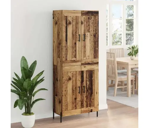 Kõrgushein 2 Pcs Vana Puit Tehispuit