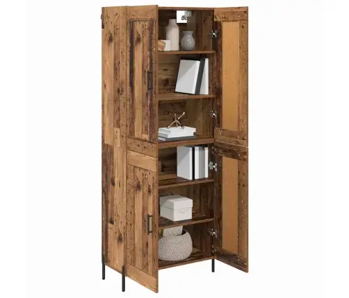 Kõrgushein 2 Pcs Vana Puit Tehispuit