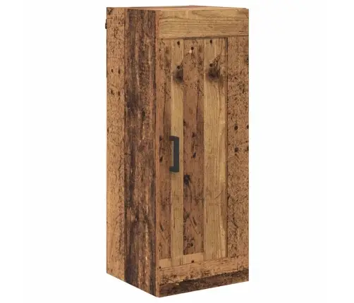 Augstais Skapītis Ar Atvilktni Vecs Koks 34,5 X 34 X 180 Cm Vidaxl