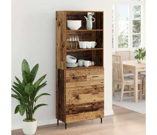 Kõrgushein Sahtliga 2 Pcs Vana Puit Tehispuit