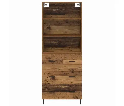 Kõrgushein Sahtliga 2 Pcs Vana Puit Tehispuit