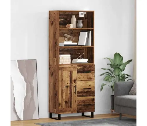 Kõrgushein Sahtliga Vana Puit 69,5 X 34 X 180 Cm Tehispuit