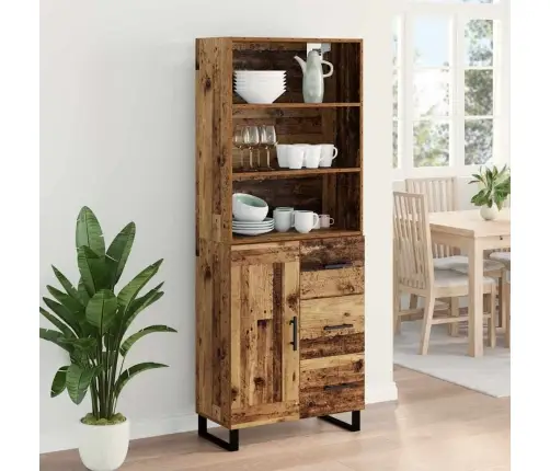 Kõrgushein Sahtliga Vana Puit 69,5 X 34 X 180 Cm Tehispuit