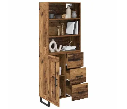 Kõrgushein Sahtliga Vana Puit 69,5 X 34 X 180 Cm Tehispuit