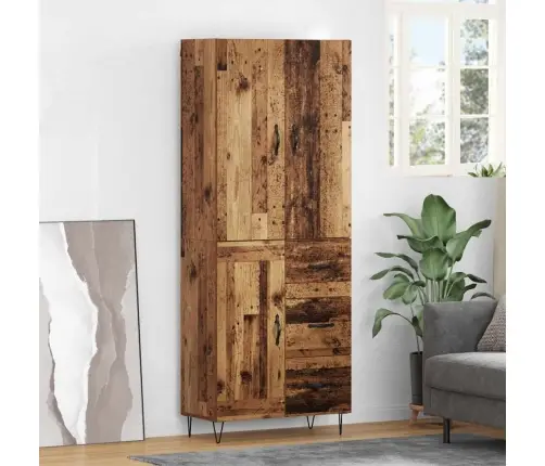 Kõrgushein Sahtliga 2 Pcs Vana Puit Tehispuit