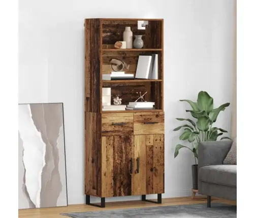 Kõrgushein Sahtliga Vana Puit 69,5 X 34 X 180 Cm Tehispuit