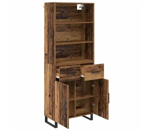 Kõrgushein Sahtliga Vana Puit 69,5 X 34 X 180 Cm Tehispuit